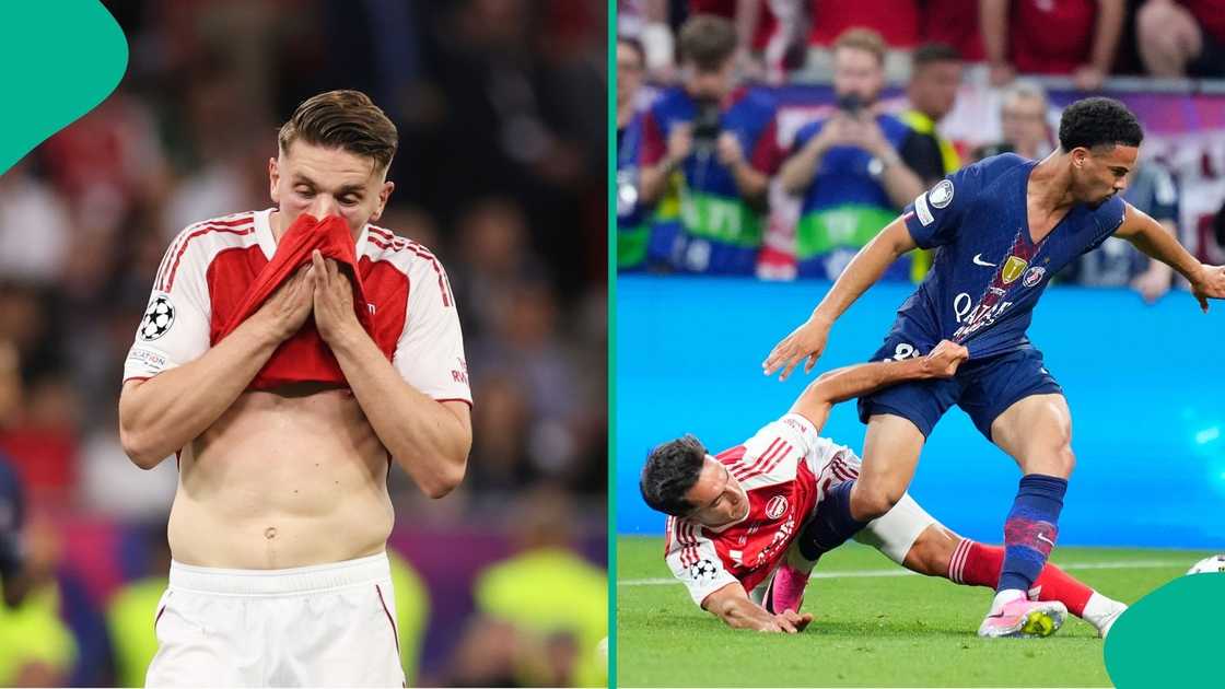 Arsenal, UEFA, Champions League, Paris Saint-Germain, Football, Europe. Arsenal, UEFA, Champions League, Paris Saint-Germain, Football, Europe.