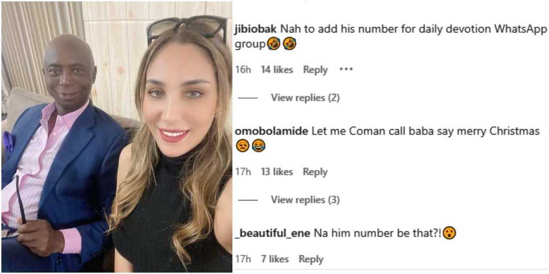 Ned Nwoko and his ex-wife Ned Nwoko and his ex-wife