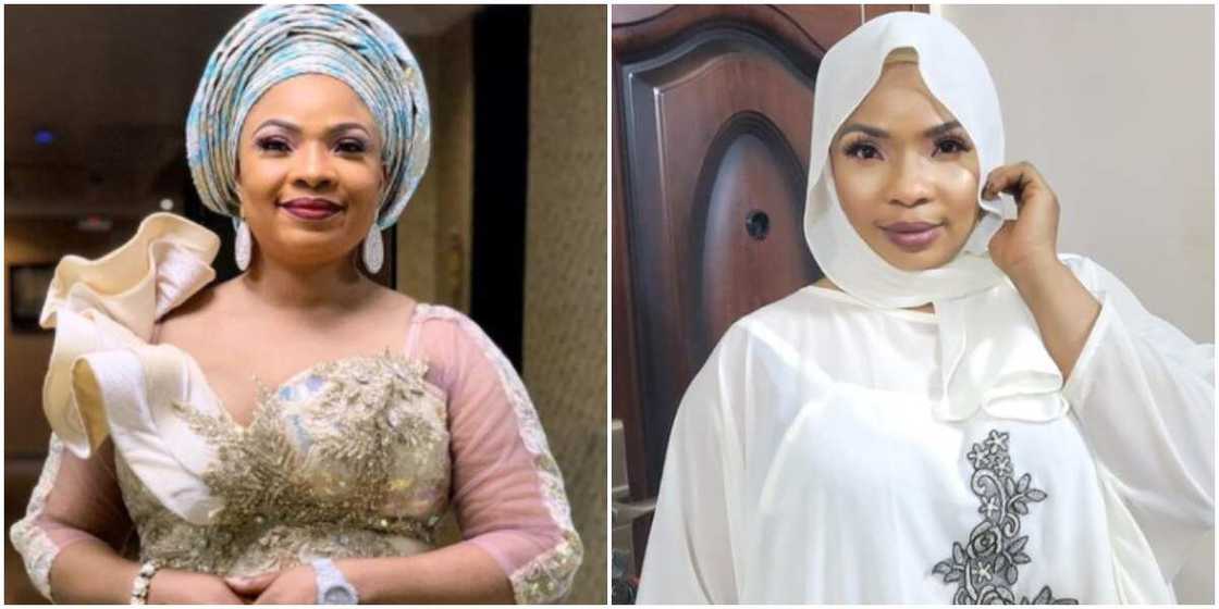 Actress Laide Bakare bags title as leader of Islamic affairs in Muslim prayer ministry, Nigerians react Actress Laide Bakare bags title as leader of Islamic affairs in Muslim prayer ministry, Nigerians react