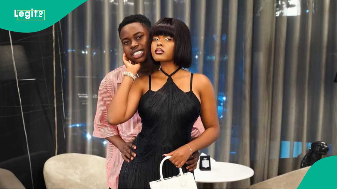 Peller and Jarvis visit Seyi Vodi ahead of their wedding