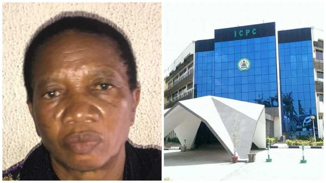Roseline Egbuha, ICPC, Federal High Court, Money laundering, primary school teacher Roseline Egbuha, ICPC, Federal High Court, Money laundering, primary school teacher