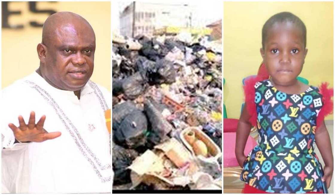 General Overseer of the Omega Power Ministry, Port Harcourt, Pastor Chibuzor Gift Chinyere and a little girl picked from dustbin. General Overseer of the Omega Power Ministry, Port Harcourt, Pastor Chibuzor Gift Chinyere and a little girl picked from dustbin.