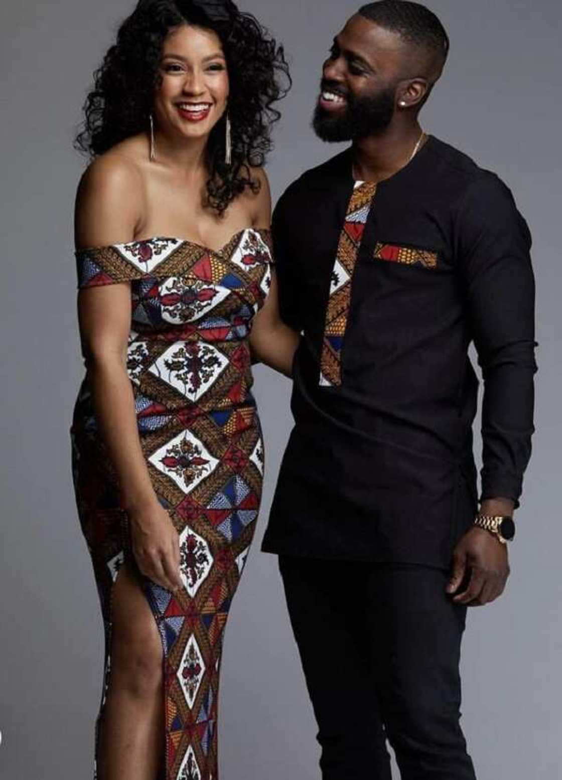 African fashion style for couples African fashion style for couples