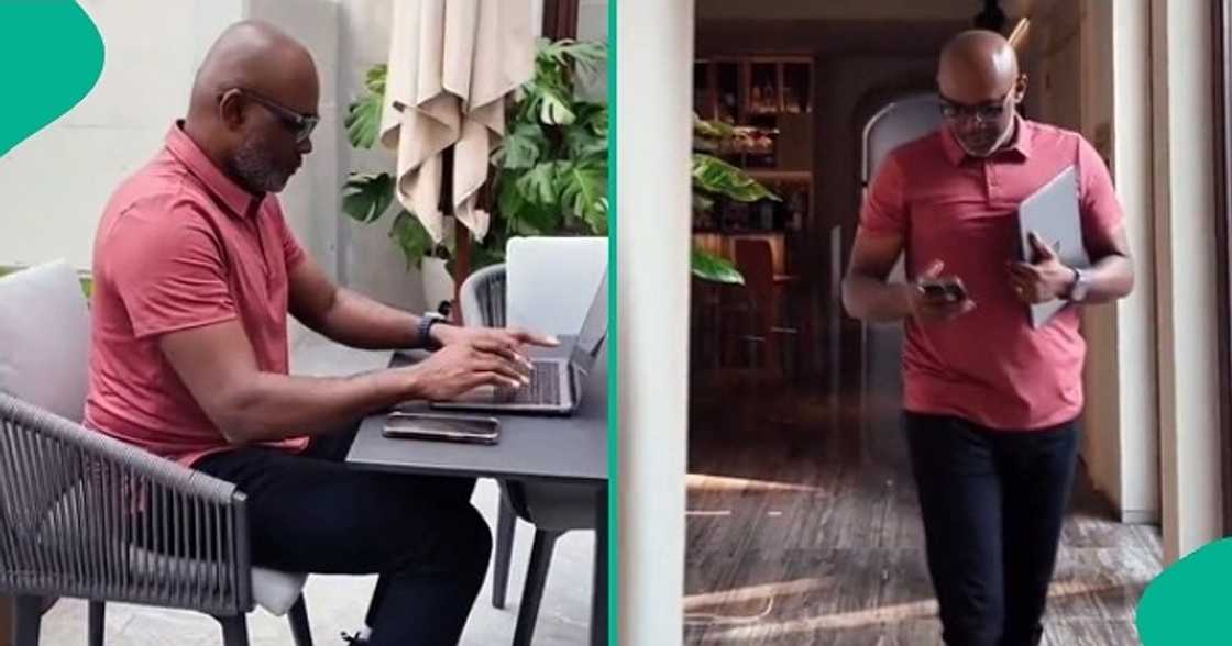 Nigerian man arrives his village to build a luxurious house. Nigerian man arrives his village to build a luxurious house.