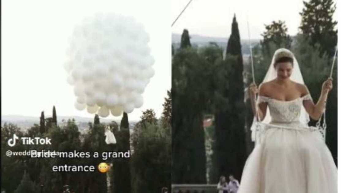 Parachute bride Parachute bride
