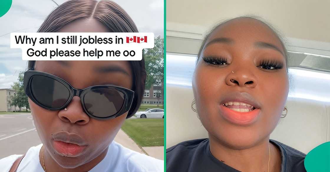 Nigerians share their reactions as a lady in Canada cries out after nearly 2 years of unemployment. Nigerians share their reactions as a lady in Canada cries out after nearly 2 years of unemployment.