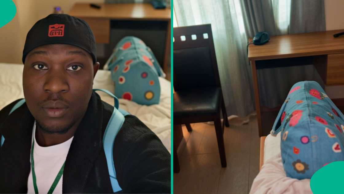 Chef shares video of mould he found in his hotel room in Asaba, cries out Chef shares video of mould he found in his hotel room in Asaba, cries out