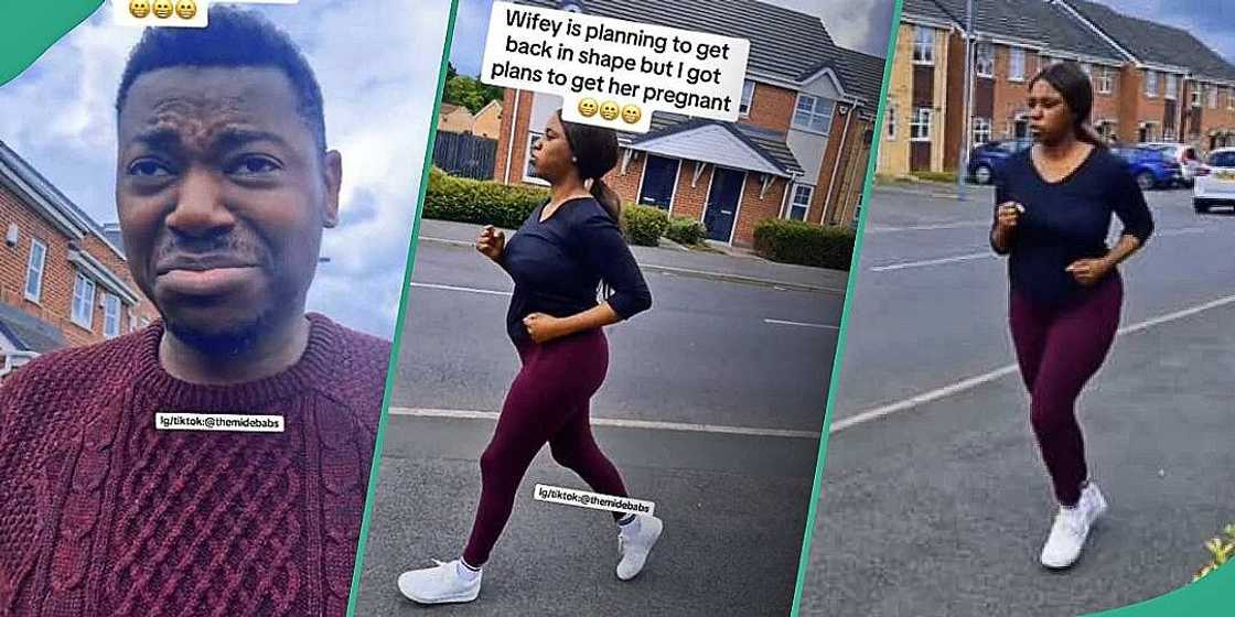 Man reveals intention to impregnate wife who started keeping fit