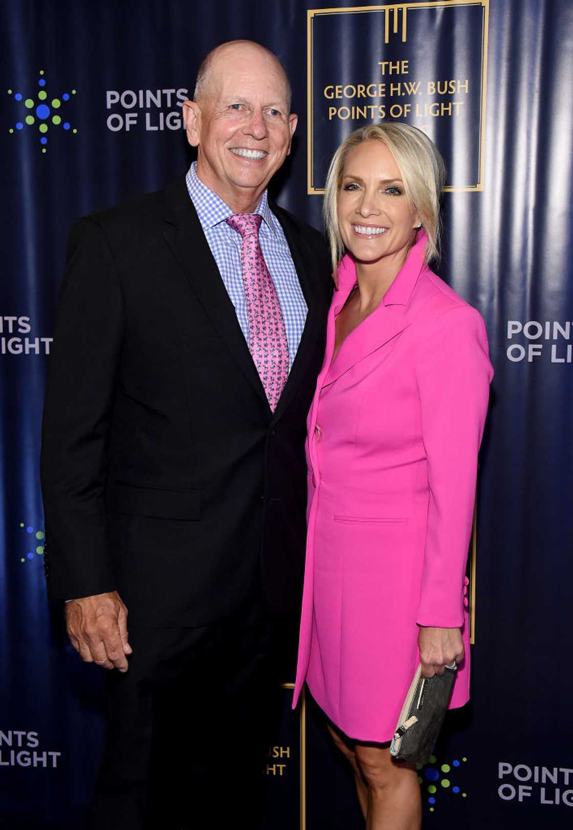 Peter McMahon and Dana Perino attend The George H.W. Bush Points Of Light Awards Gala