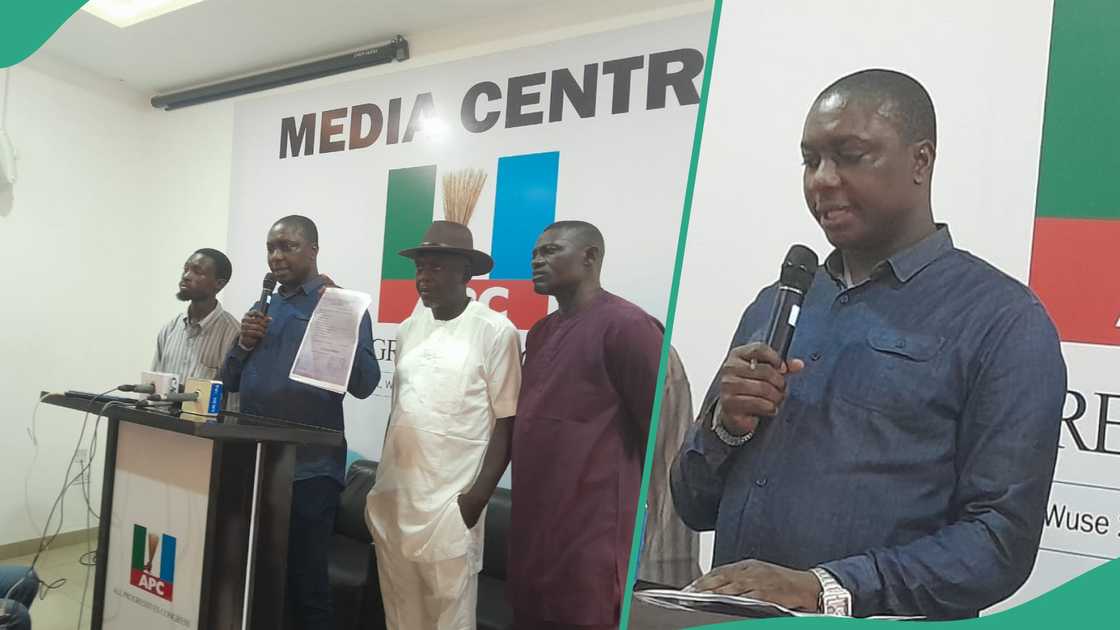 The Benue State High Court has stopped the ruling APC from removing Hon. Augustine Agada as the chairman of the party in the state. The Benue State High Court has stopped the ruling APC from removing Hon. Augustine Agada as the chairman of the party in the state.