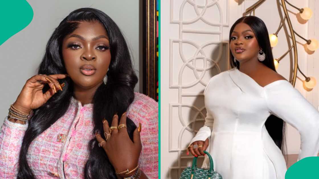 Eniola Badmus sheds tears as she prays to have children.