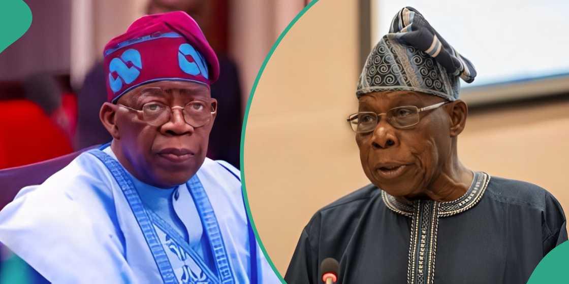 Lagos-Calabar coastal highway; Tinubu goes hard on Obasanjo over statement Lagos-Calabar coastal highway; Tinubu goes hard on Obasanjo over statement
