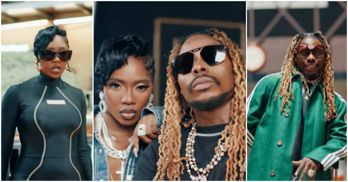 Photos of Tiwa Savage and Asake Photos of Tiwa Savage and Asake