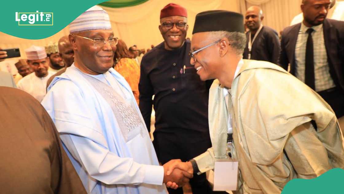 Nasir El-Rufai, the former governor of Kaduna state, has been seen praising former Vice President Atiku Abubakar, weeks after criticising President Bola Tinubu and the APC.