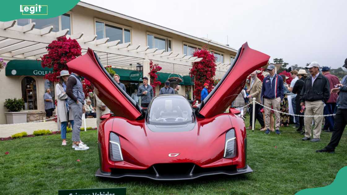 The CZinger 21 CV Max during the 2022 Pebble Beach Concours d'Elegance in Pebble Beach, California, US