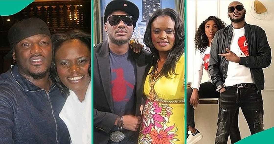 A Cameroonian lady posts photos with 2Baba just after he announced his separation and divorce from Annie Idibia.