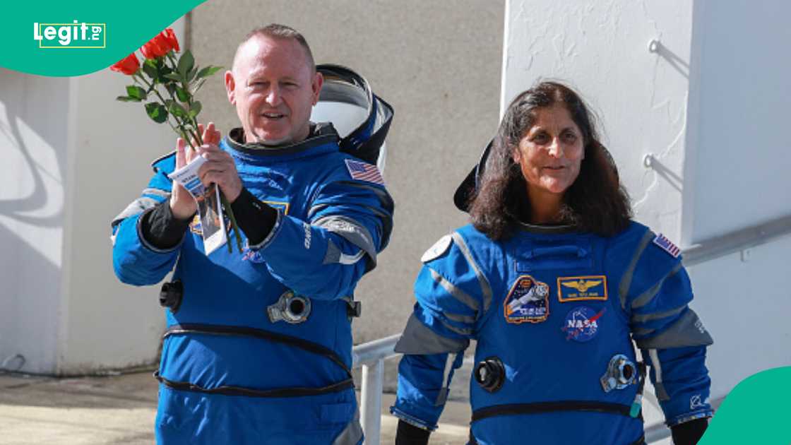 NASA astronauts Butch Wilmore and Suni Williams in June, 2024. NASA astronauts Butch Wilmore and Suni Williams in June, 2024.