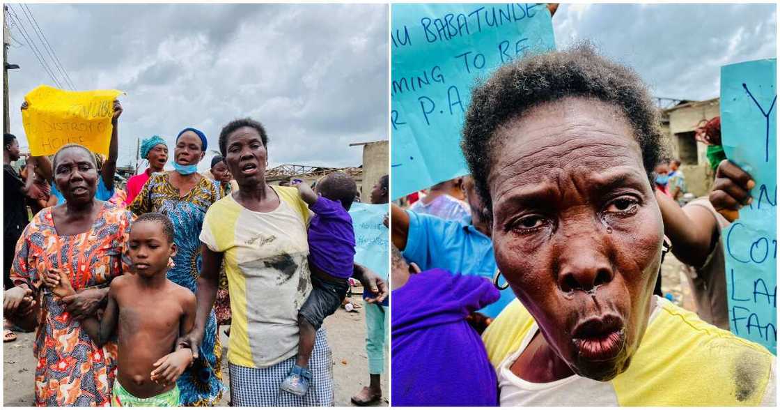 Oworoshoki demolition/ Lagos govt demolishes houses, displaces 12000 peoples Oworoshoki demolition/ Lagos govt demolishes houses, displaces 12000 peoples
