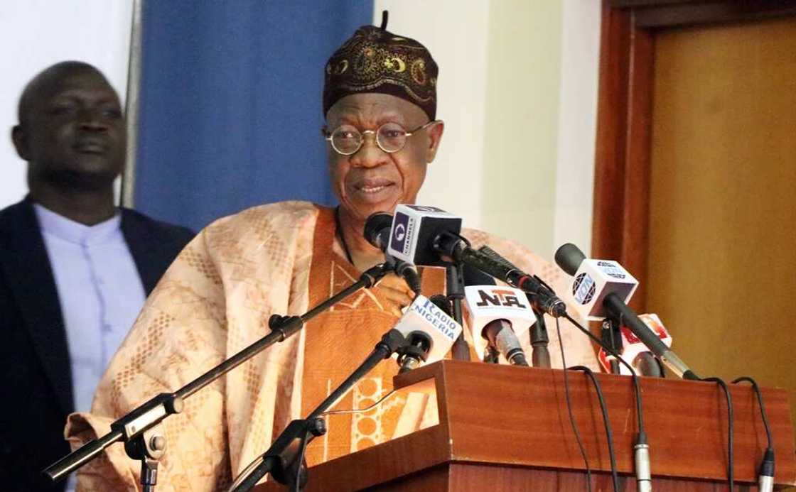 Lai Mohammed Condemns Call for Secession in Nigeria, Pleads for Unity Lai Mohammed Condemns Call for Secession in Nigeria, Pleads for Unity