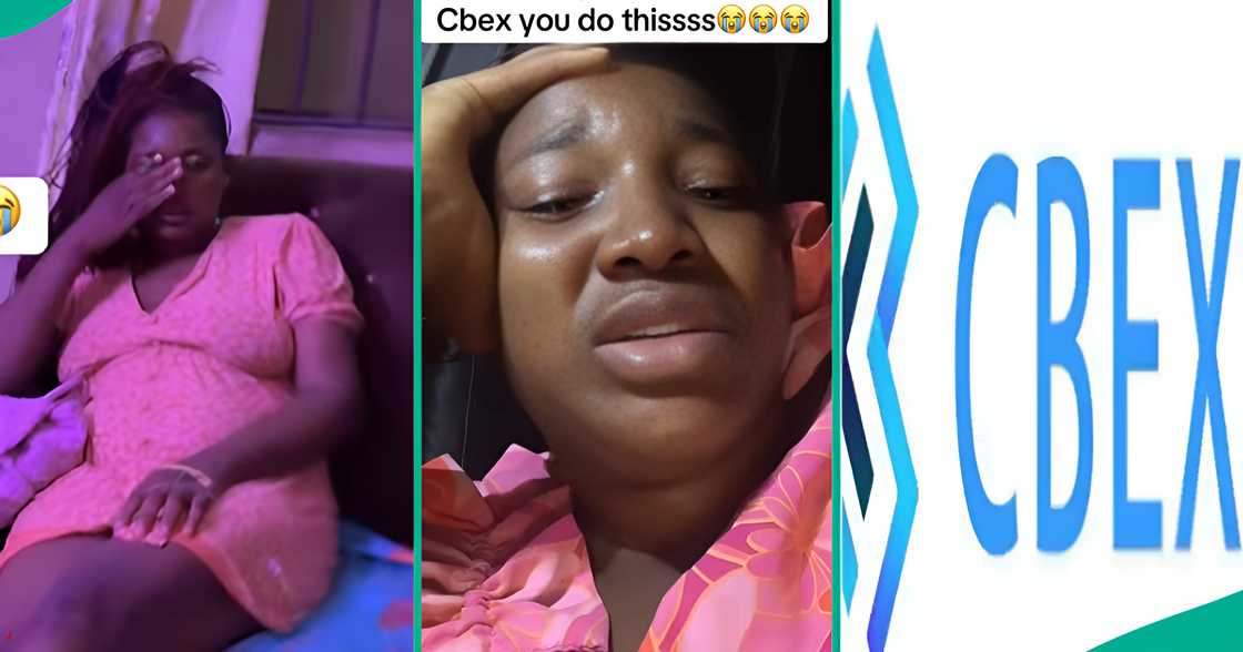 A Nigerian businesswoman falls sick after using people’s contributions to invest in the Cbex trading app. A Nigerian businesswoman falls sick after using people’s contributions to invest in the Cbex trading app.