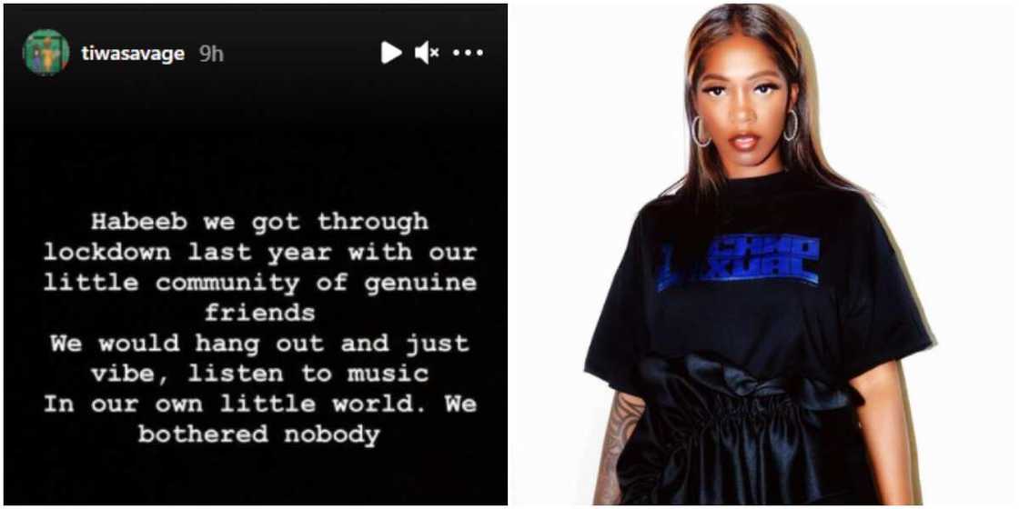 Tiwa Savage mourns Obama DMW Tiwa Savage mourns Obama DMW