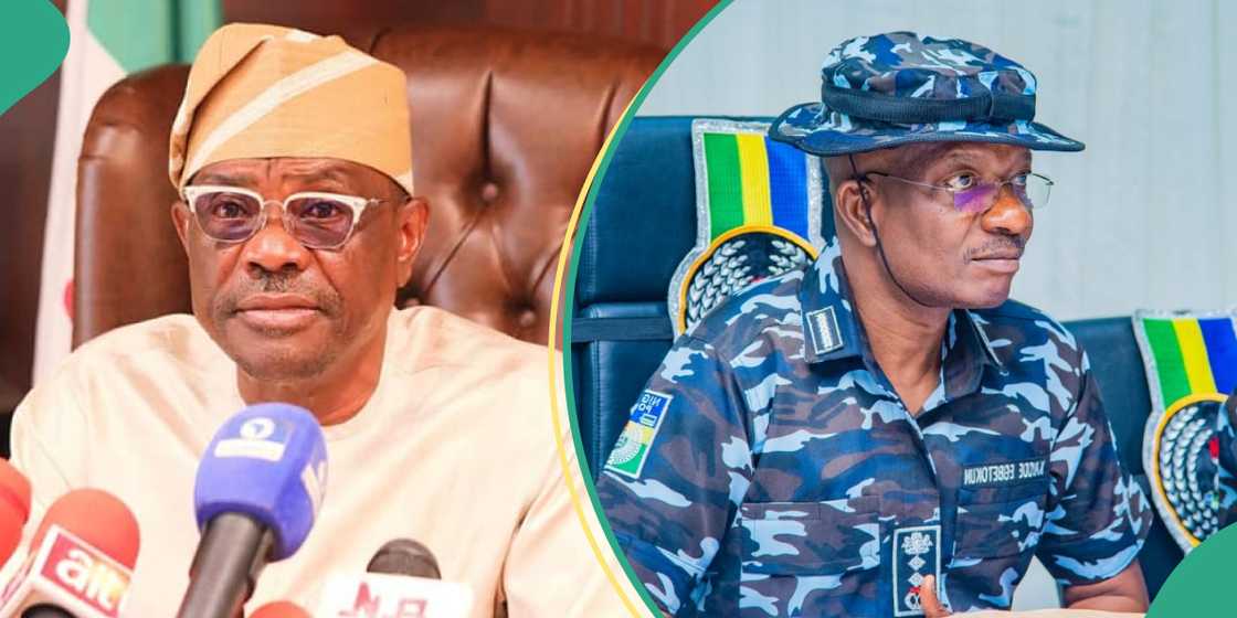Police deny report of hoodlum attacking, setting Nyesom Wike’s house ablaze Police deny report of hoodlum attacking, setting Nyesom Wike’s house ablaze
