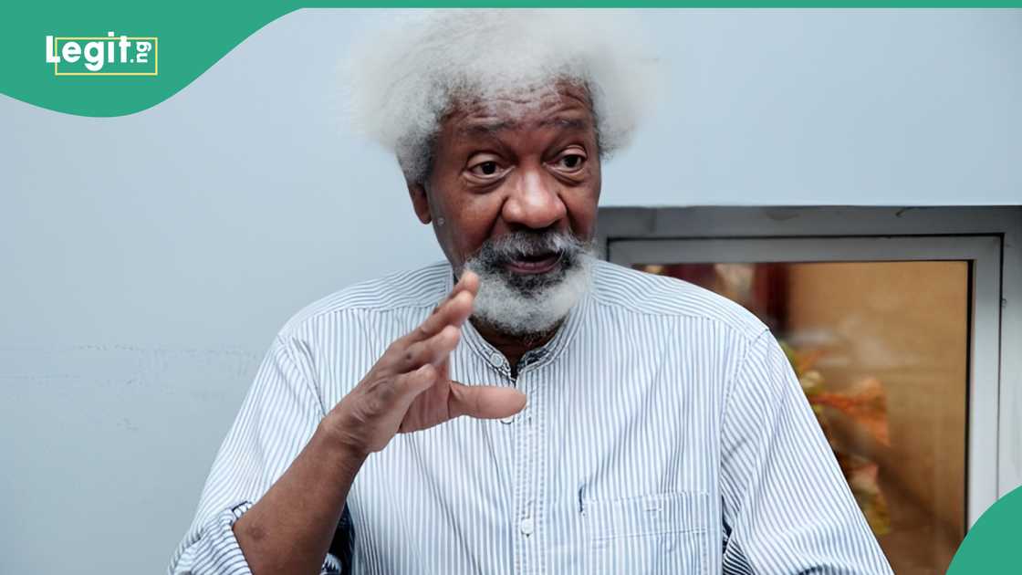 Soyinka says he destroyed his US green card after Trump’s victory Soyinka says he destroyed his US green card after Trump’s victory
