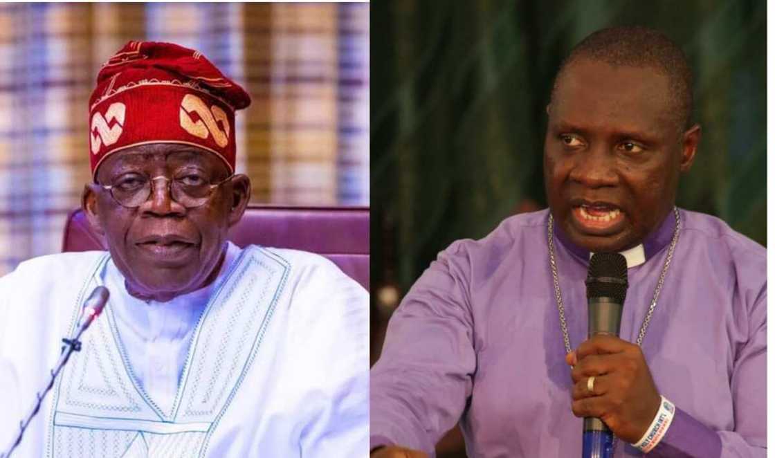 President Tinubu and Rev. Daniel Chukwudumebi Okoh President Tinubu and Rev. Daniel Chukwudumebi Okoh