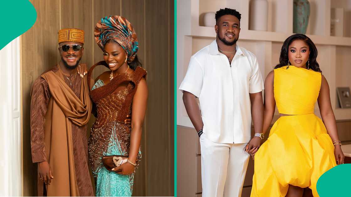 Veekee and Femi kiss as Prudent's wedding Veekee and Femi kiss as Prudent's wedding