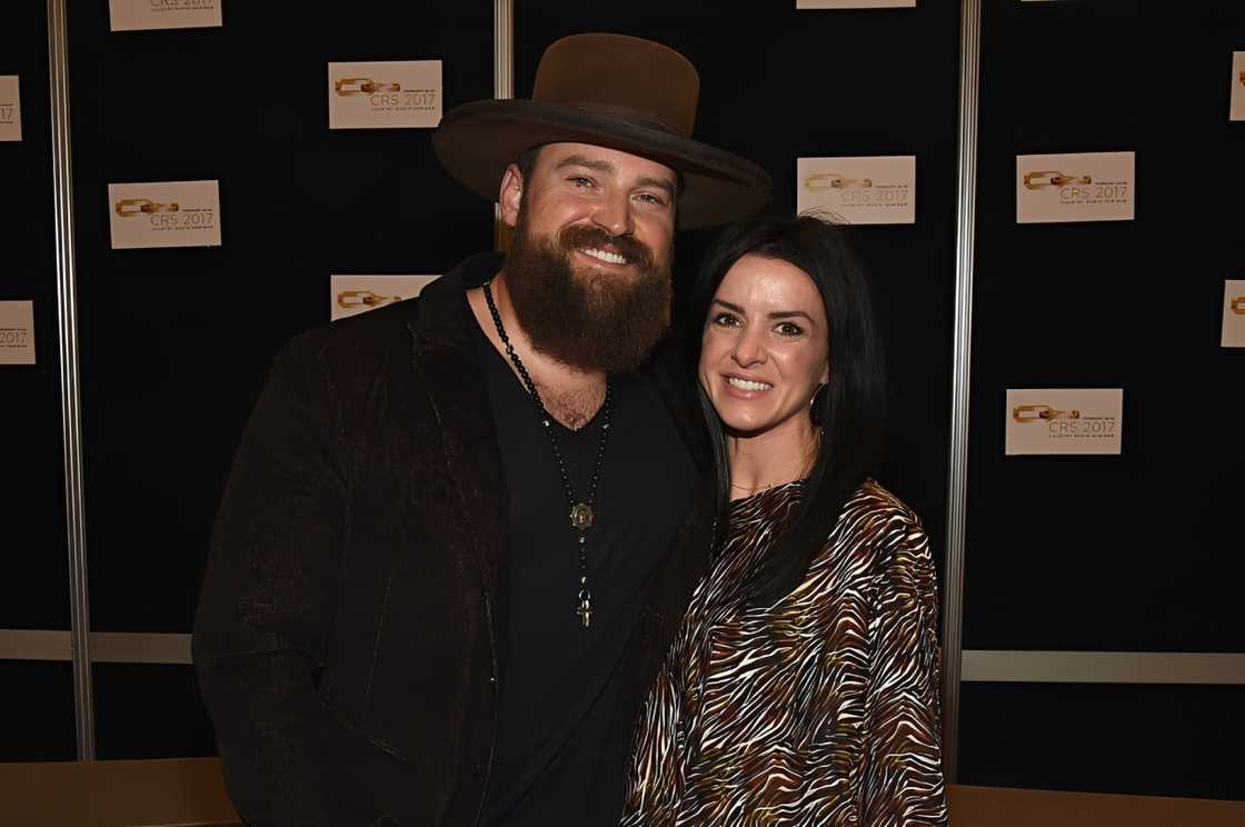 Country music Zac Brown and his ex-wife Shelly Brown Country music Zac Brown and his ex-wife Shelly Brown