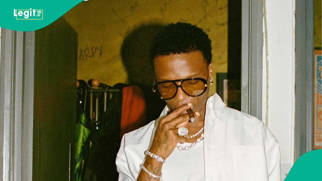Wizkid's son, Tife drops raps single, fans react. Wizkid's son, Tife drops raps single, fans react.