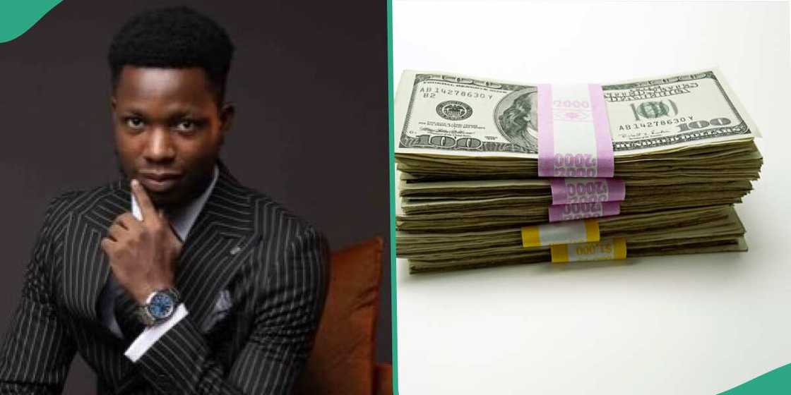 Man predicts fall in exchange rate. Man predicts fall in exchange rate.