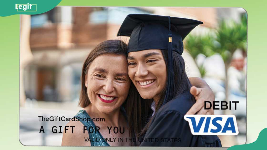 Custom Visa gift card
