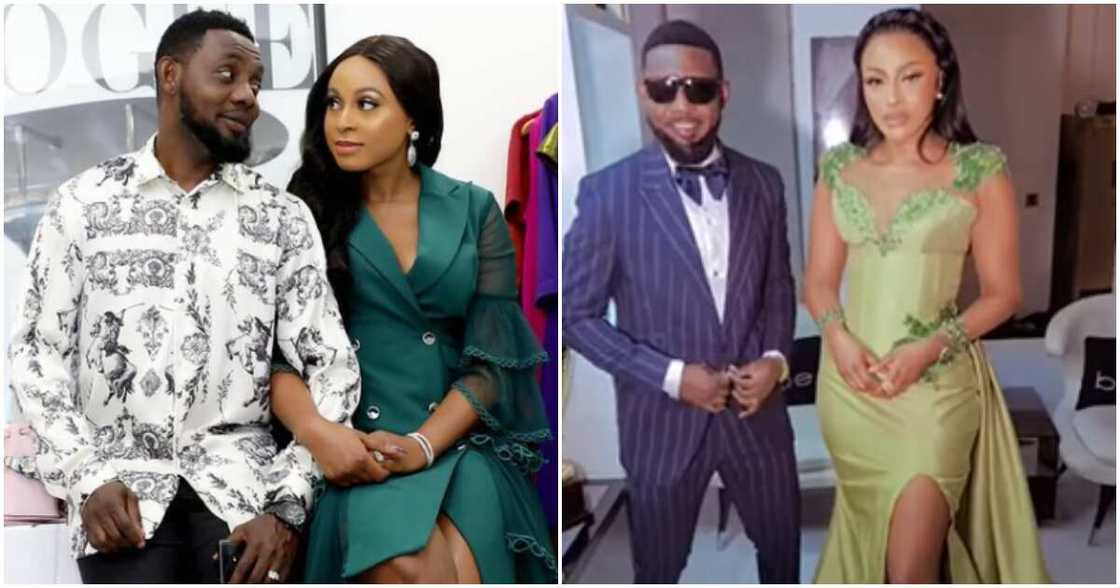 Popular comedian AY and his wife Mabel Popular comedian AY and his wife Mabel