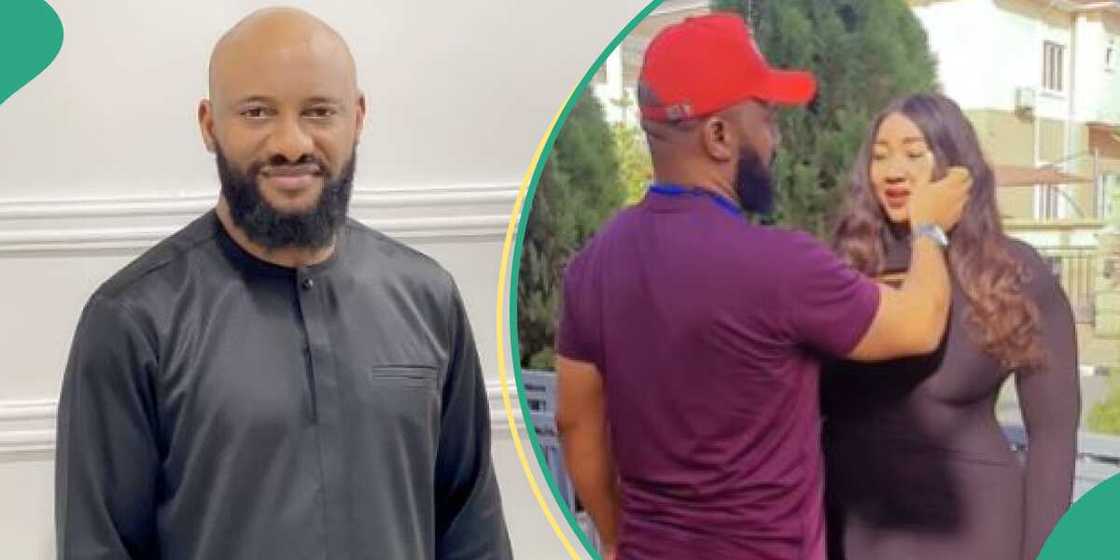 Actors Yul Edochie and Judy Austin Actors Yul Edochie and Judy Austin