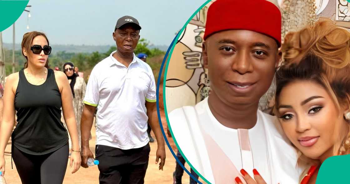 Regina Daniels' co-wife Laila flaunts his new bill online. Regina Daniels' co-wife Laila flaunts his new bill online.