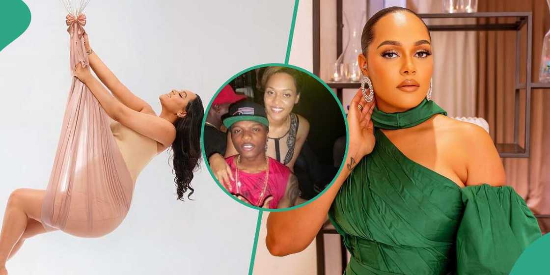 Wizkid’s ex-lover Tania announces her 2nd pregnancy