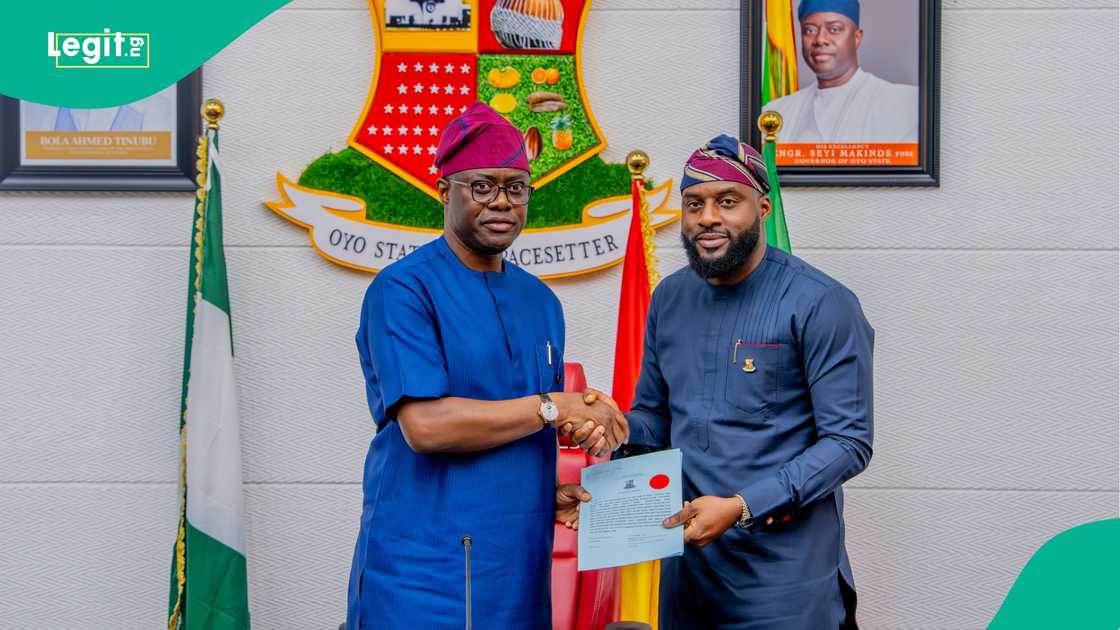 Adebo Ogundoyin, Speaker of the Oyo State House of Assembly, speaking on Wednesday, May 13, where he refers to the APM as “our new party.” Adebo Ogundoyin, Speaker of the Oyo State House of Assembly, speaking on Wednesday, May 13, where he refers to the APM as “our new party.”