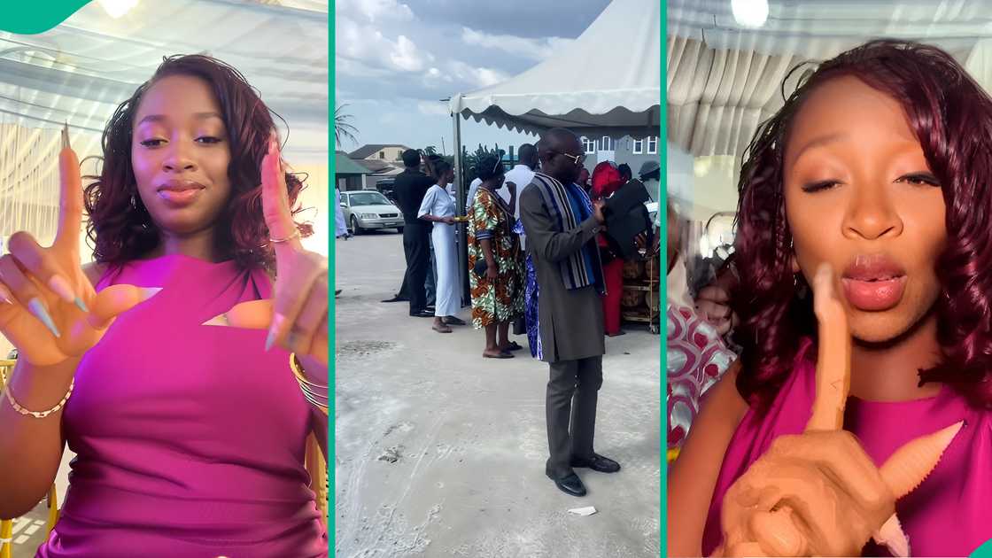Female guest shows how she crashed unsuspecting couple's wedding Female guest shows how she crashed unsuspecting couple's wedding