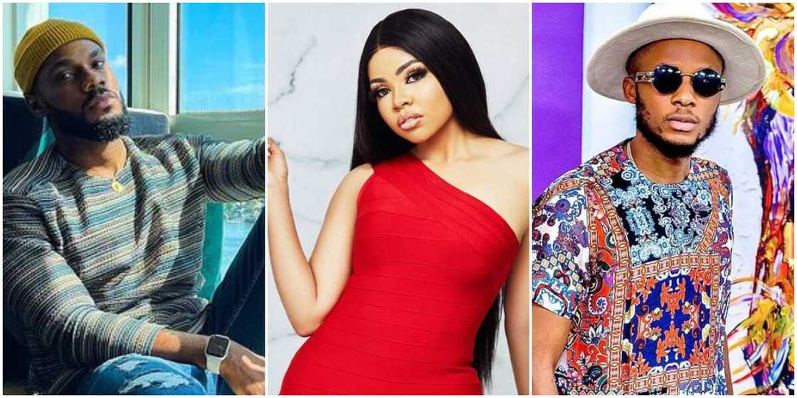 BBNaija Prince, Nengi and Brighto BBNaija Prince, Nengi and Brighto