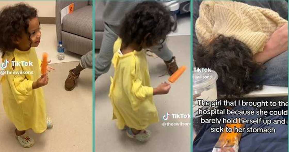 Little girl showcases dance moves after getting rushed to hospital Little girl showcases dance moves after getting rushed to hospital