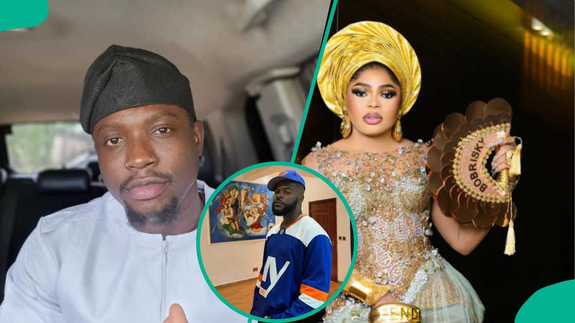 VDM reacts to Bobrisky's N1 billion lawsuit, makes claim about Falz. VDM reacts to Bobrisky's N1 billion lawsuit, makes claim about Falz.