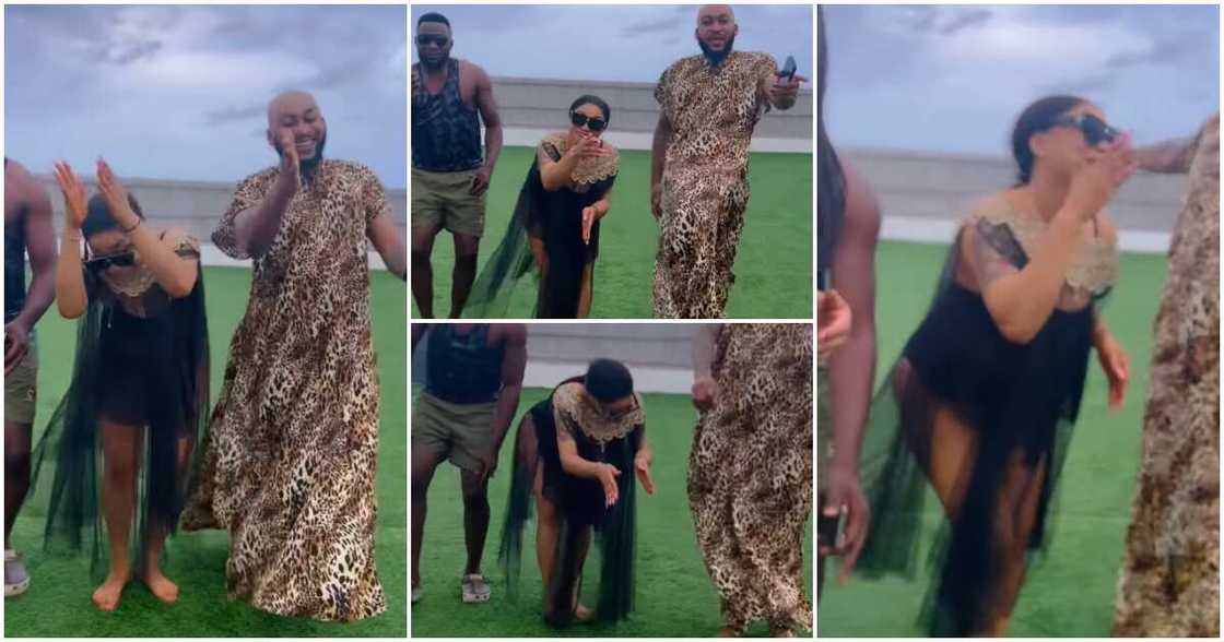 Actress Tonto Dikeh dancing video. Actress Tonto Dikeh dancing video.