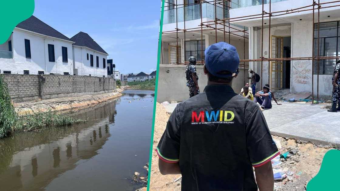 Lagos state marks buildings in Ikota, Lekki over illegal land reclamation Lagos state marks buildings in Ikota, Lekki over illegal land reclamation
