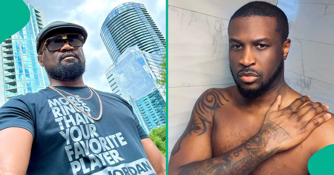 Peter Okoye throws shade at his elder brother amid a fraud case. Peter Okoye throws shade at his elder brother amid a fraud case.