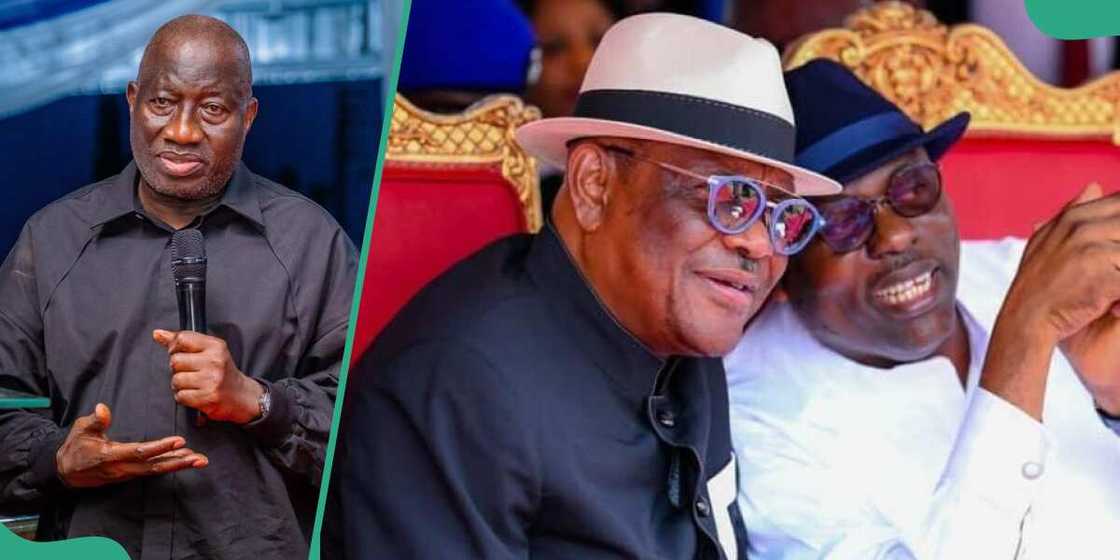 Rivers crisis: Jonathan cautions Wike, Fubara Rivers crisis: Jonathan cautions Wike, Fubara