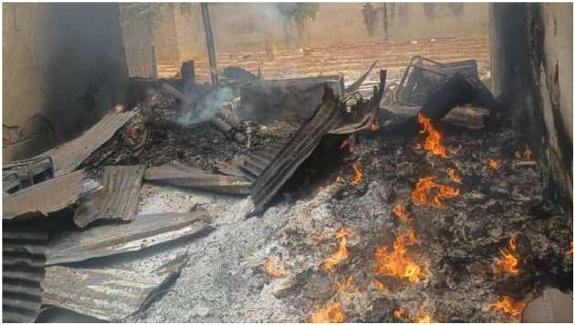 INEC building in Zamfara INEC building in Zamfara