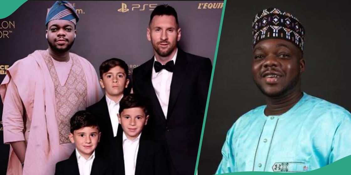 Skit maker Cute Abiola and Messi