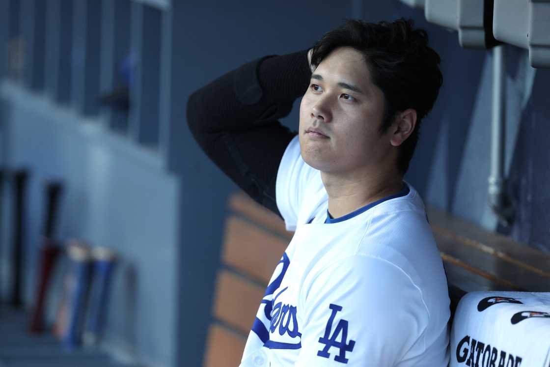 Shohei Ohtani of the Los Angeles Dodgers at Dodger Stadium in Los Angeles, California Shohei Ohtani of the Los Angeles Dodgers at Dodger Stadium in Los Angeles, California