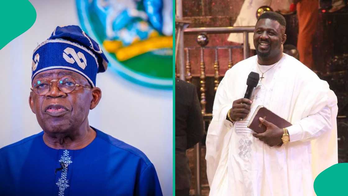 Pastor Elijah Bamidele delivers a bold prophecy regarding President Tinubu and APC, warning of internal party conflict. Pastor Elijah Bamidele delivers a bold prophecy regarding President Tinubu and APC, warning of internal party conflict.